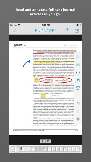 EndNote iPhone